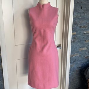 Elegant Pink Midi Dress